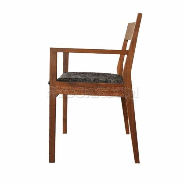 Deere Solid Wood Dining Armchair