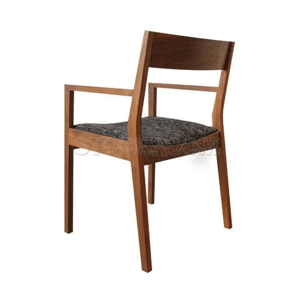 Deere Solid Wood Dining Armchair