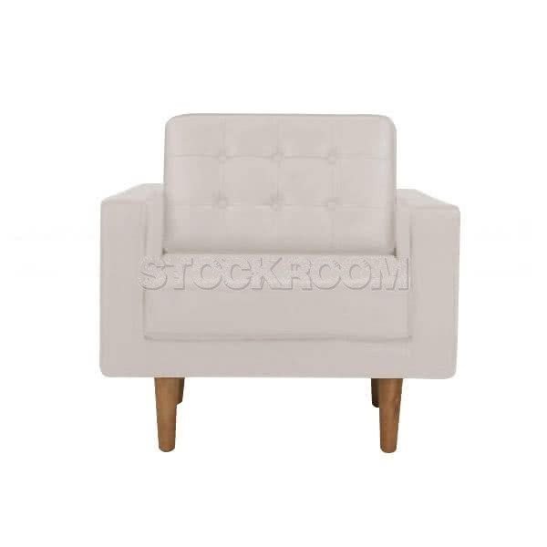 Stockroom Ayva Leather Sofa - Single Seater