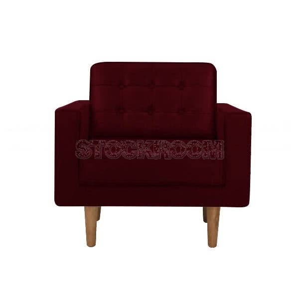 Stockroom Ayva Leather Sofa - Single Seater