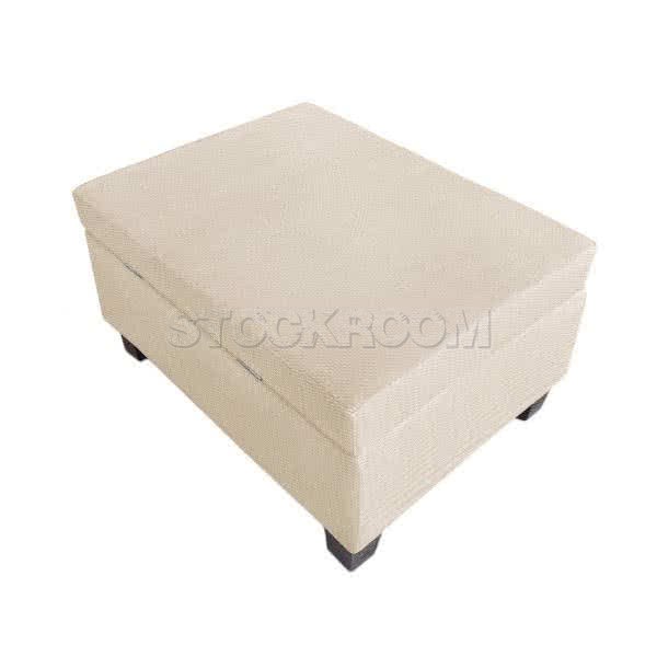 Rosalind Fabric Storage Ottoman