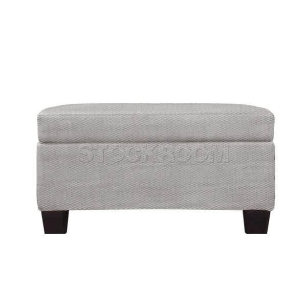 Rosalind Fabric Storage Ottoman