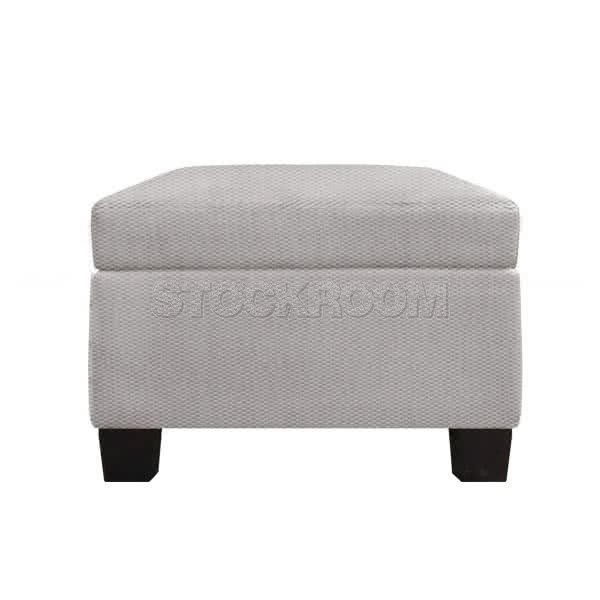 Rosalind Fabric Storage Ottoman