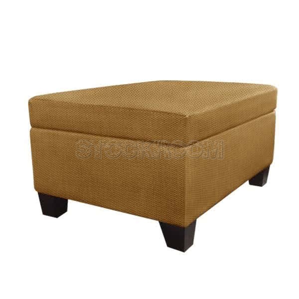 Rosalind Fabric Storage Ottoman