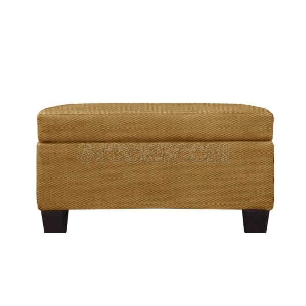 Rosalind Fabric Storage Ottoman