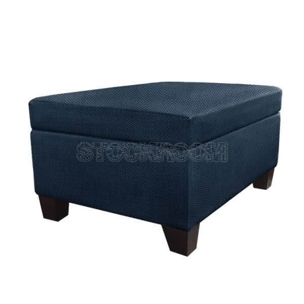 Rosalind Fabric Storage Ottoman