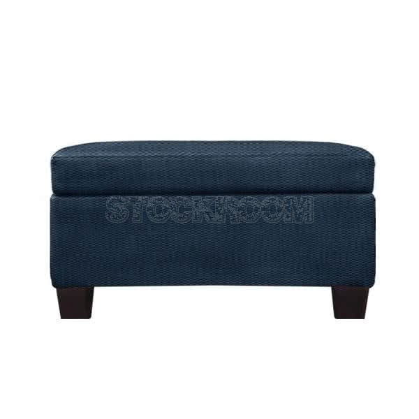 Rosalind Fabric Storage Ottoman