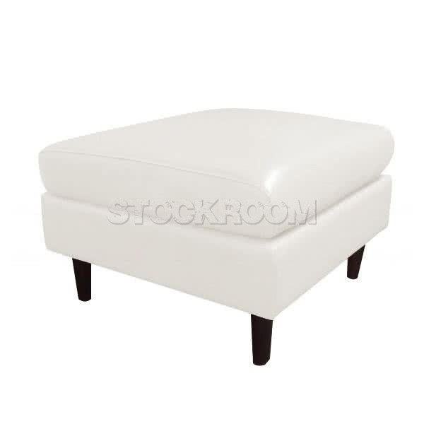 Smithson Leather Ottoman