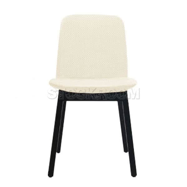 Beal Upholstered Fabric Dining Chair - Black Legs - More Colors