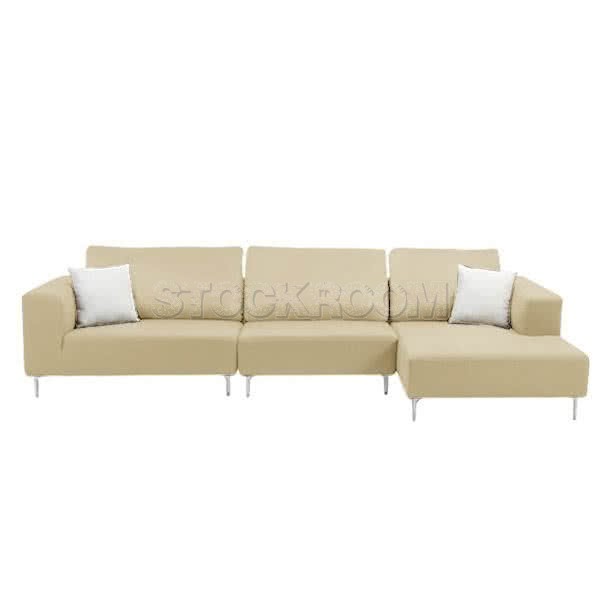 Corbin Fabric L-Shape Sofa