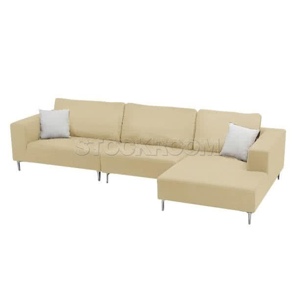 Corbin Fabric L-Shape Sofa