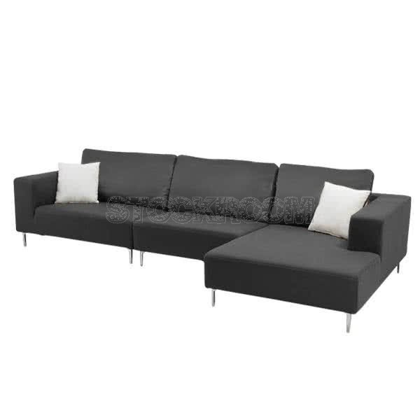 Corbin Fabric L-Shape Sofa