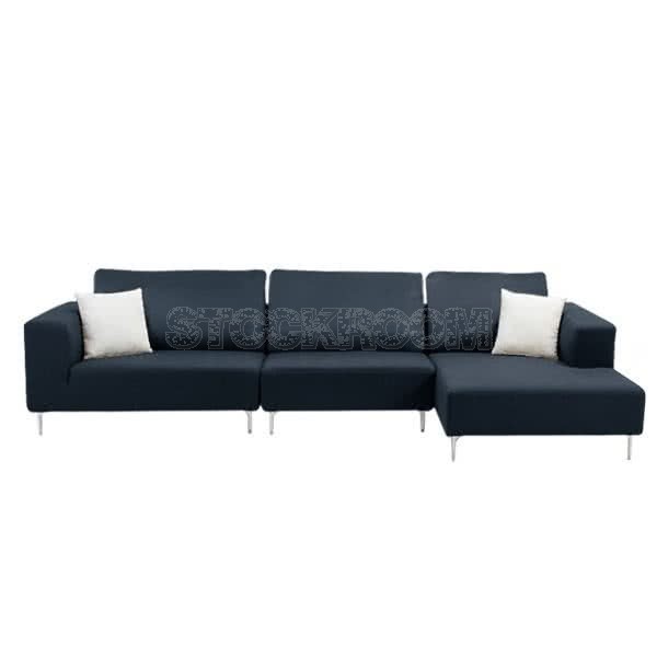 Corbin Fabric L-Shape Sofa