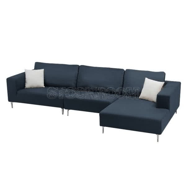 Corbin Fabric L-Shape Sofa