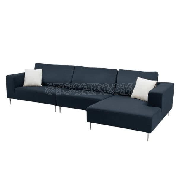 Corbin Fabric L-Shape Sofa