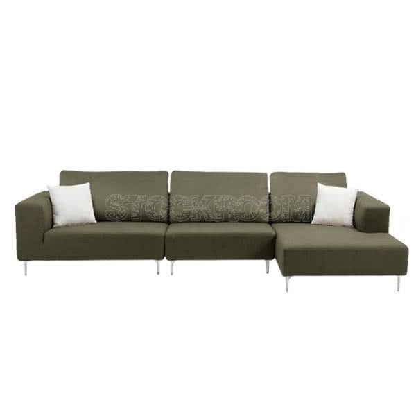 Corbin Fabric L-Shape Sofa