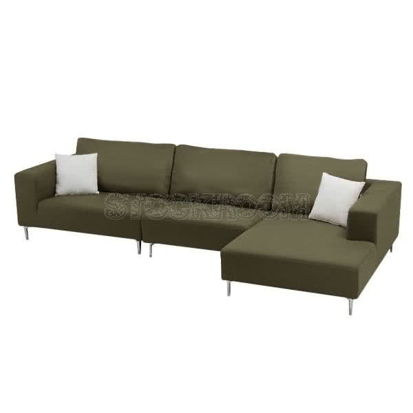 Corbin Fabric L-Shape Sofa