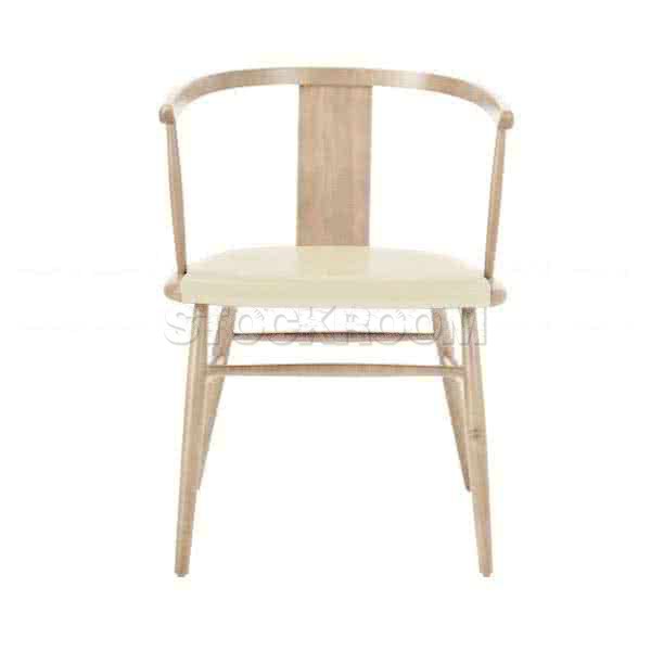 Mattan Style Solid Wood Armchair 