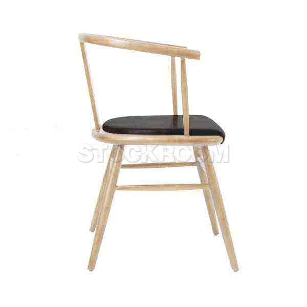 Mattan Style Solid Wood Armchair 