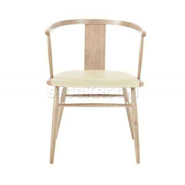 Mattan Style Solid Wood Armchair 