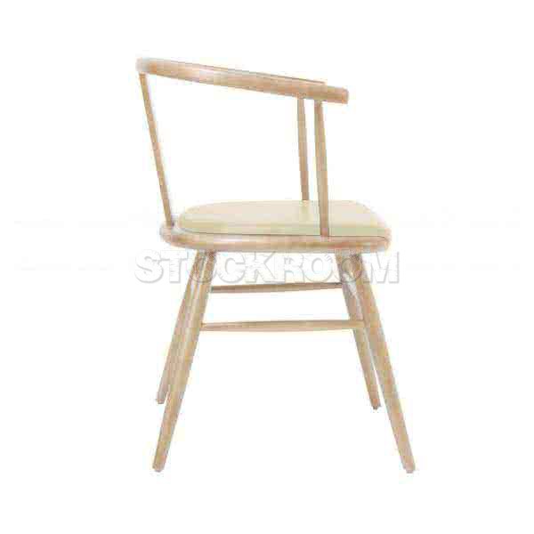 Mattan Style Solid Wood Armchair 