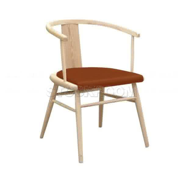 Mattan Style Solid Wood Armchair 