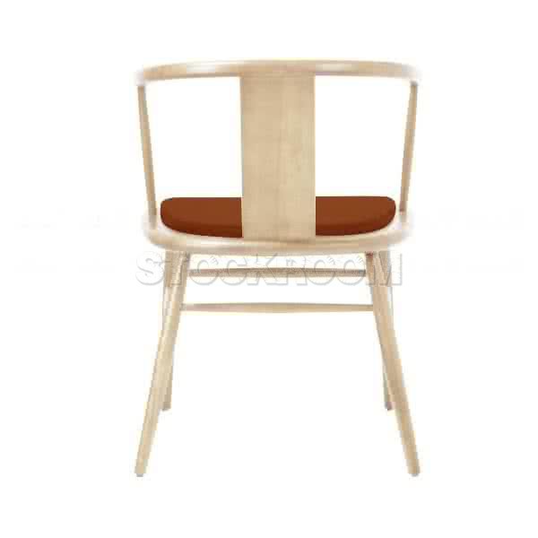 Mattan Style Solid Wood Armchair 