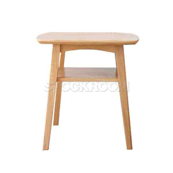 Olalla Solid Oak Side Table