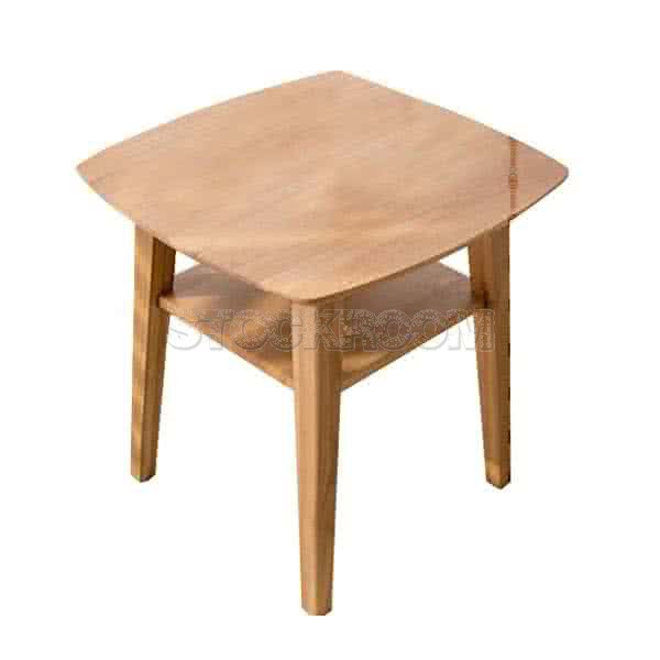 Olalla Solid Oak Side Table