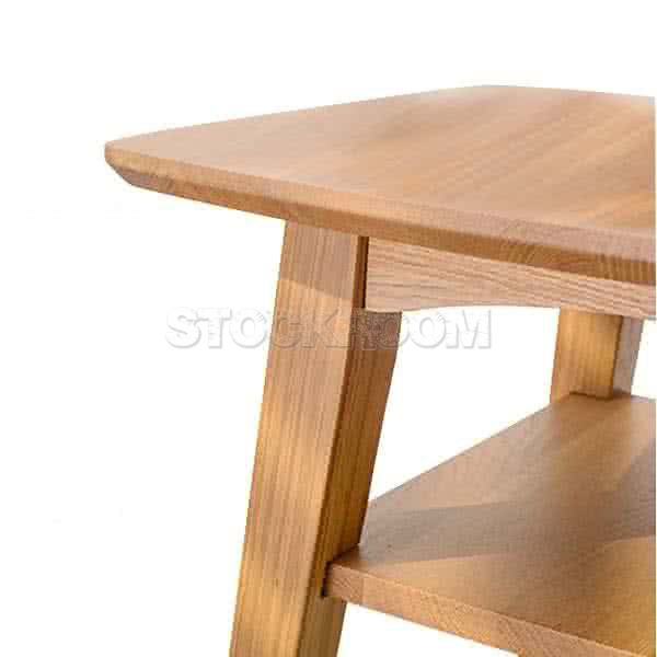 Olalla Solid Oak Side Table