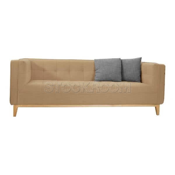 Bertrand Fabric 3 Seater Sofa 