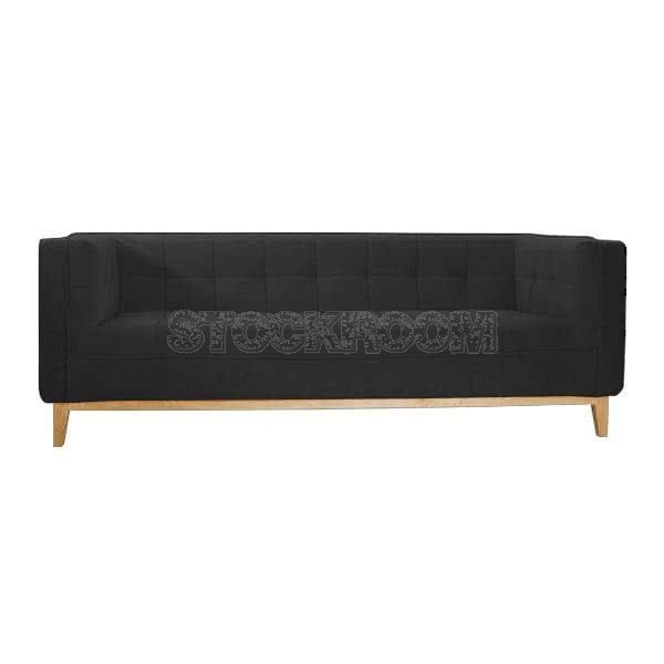 Bertrand Fabric 3 Seater Sofa 