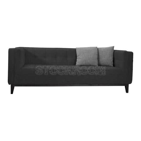 Bertrand Fabric 3 Seater Sofa 