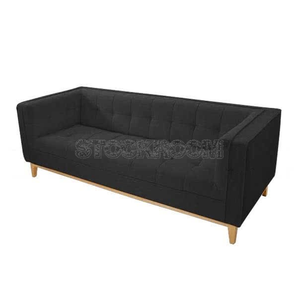 Bertrand Fabric 3 Seater Sofa 