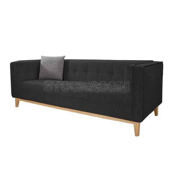 Bertrand Fabric 3 Seater Sofa 