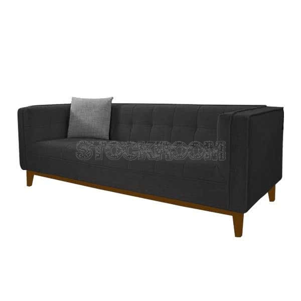 Bertrand Fabric 3 Seater Sofa 