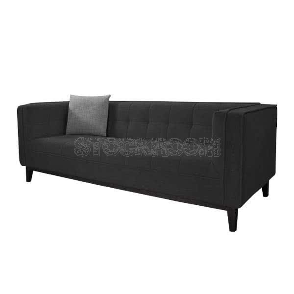 Bertrand Fabric 3 Seater Sofa 