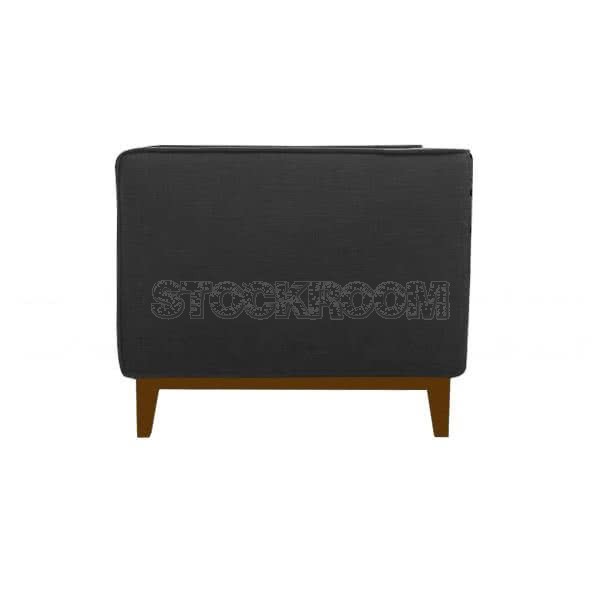 Bertrand Fabric 3 Seater Sofa 