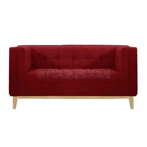 Bertrand Fabric 2 Seater Sofa