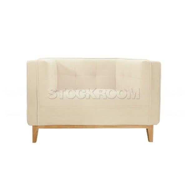 Bertrand Fabric Single Seater Sofa