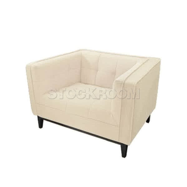 Bertrand Fabric Single Seater Sofa