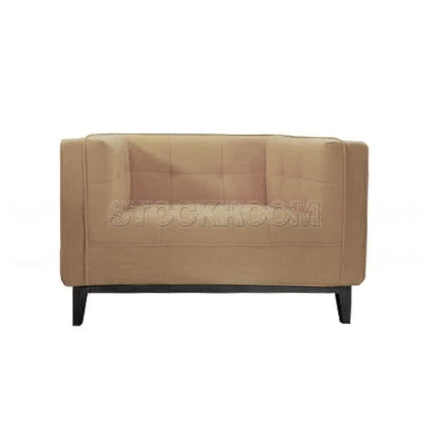 Bertrand Fabric Single Seater Sofa