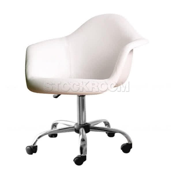  DAW Style Upholstered Leather Office Chair