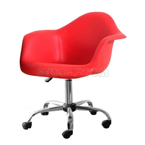  DAW Style Upholstered Leather Office Chair