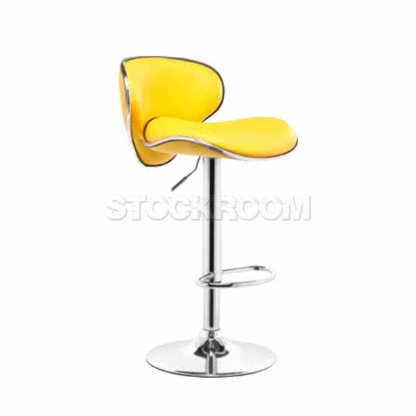 Gus Mid Back Adjustable Barstool