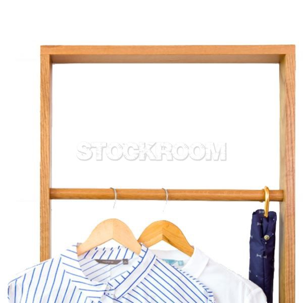 Katrien Leaning Wood Rack