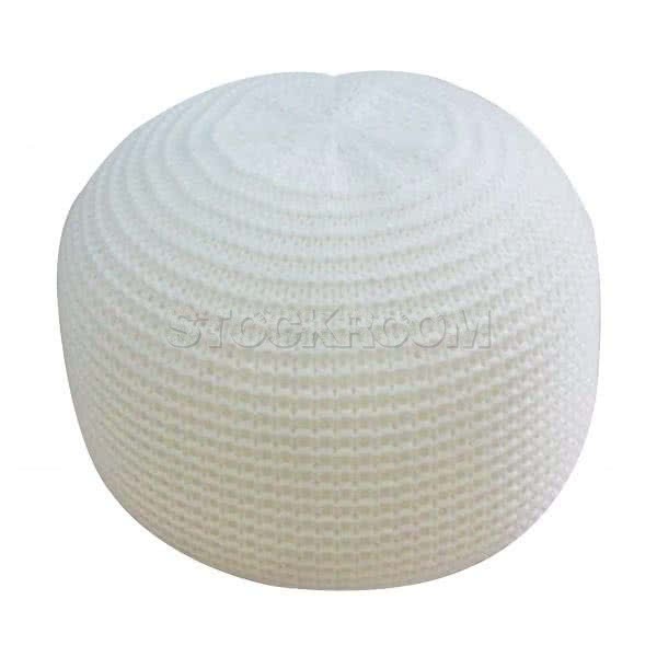 Marion Knitted Pouf - More Colors