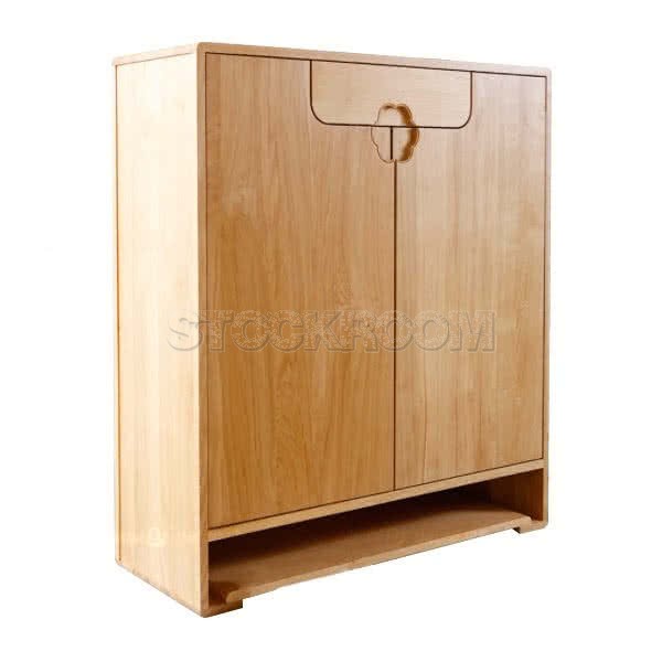 Ming Modern Chinese Style Shoe Cabinet