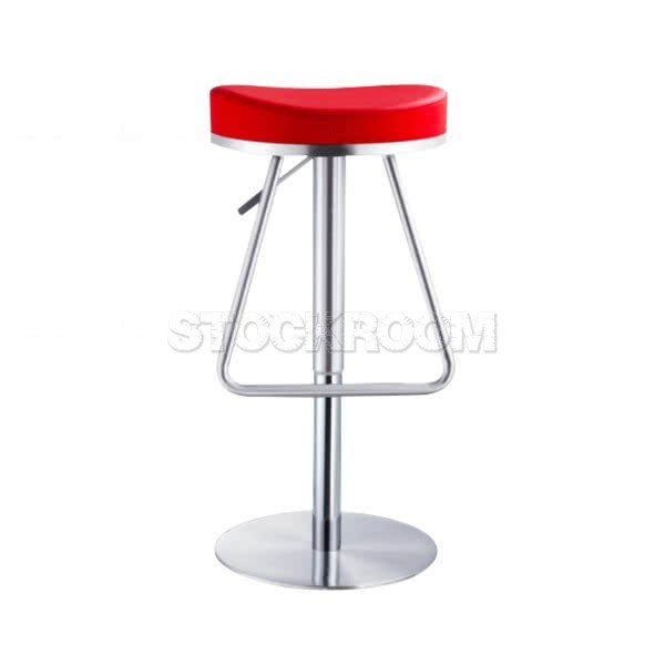 Birgir Stainless Steel Adjustable Barstool