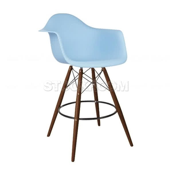 Charles Eames DAW Style Bar Stool